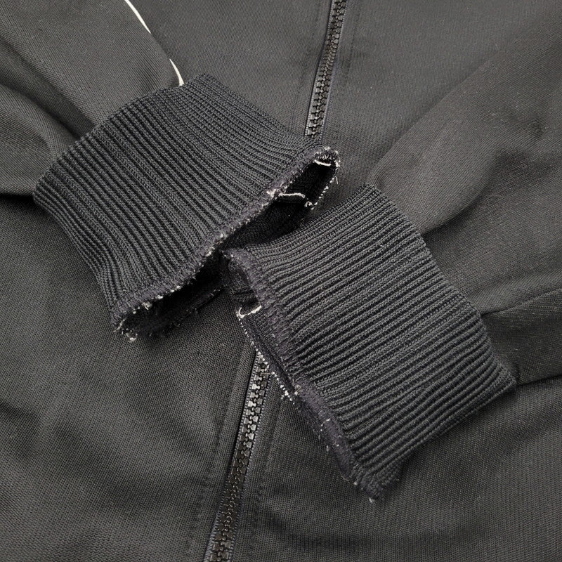 【中古品】【メンズ】 adidas アディダス TRACK JACKET ASR-966 トラックジャケット デサント製 146-260614-as-13-izu サイズ：O カラー：ブラック 万代Net店