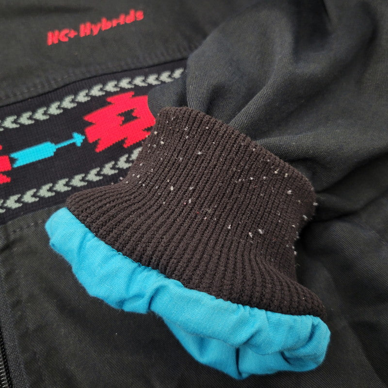 【中古品】【メンズ】 K-PRODUCTS Kプロダクツ NATIVE PATTERN SWING TOP ネイティブパターン スウィングトップ USA製 ジャケット 146-260614-as-11-izu サイズ：XL カラー：ブラック 万代Net店