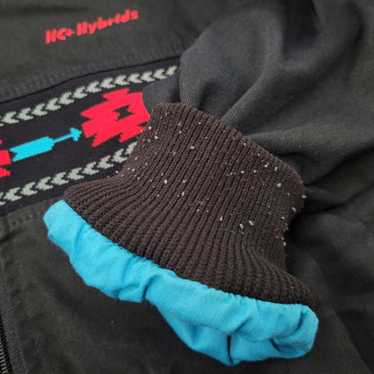 【中古品】【メンズ】 K-PRODUCTS Kプロダクツ NATIVE PATTERN SWING TOP ネイティブパターン スウィングトップ USA製 ジャケット 146-260614-as-11-izu サイズ：XL カラー：ブラック 万代Net店