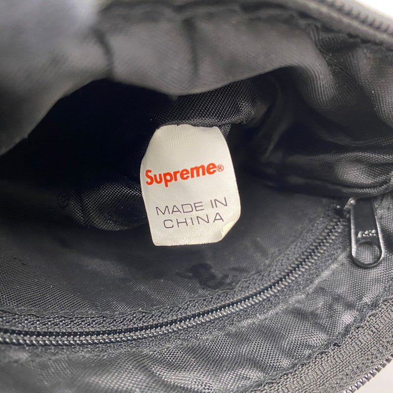 【中古品】【メンズ/レディース】 SUPREME シュプリーム 19FW SHOULDER BAG ショルダー バッグ カバン 鞄 188-260609-cs-01-izu カラー：ブラック 万代Net店