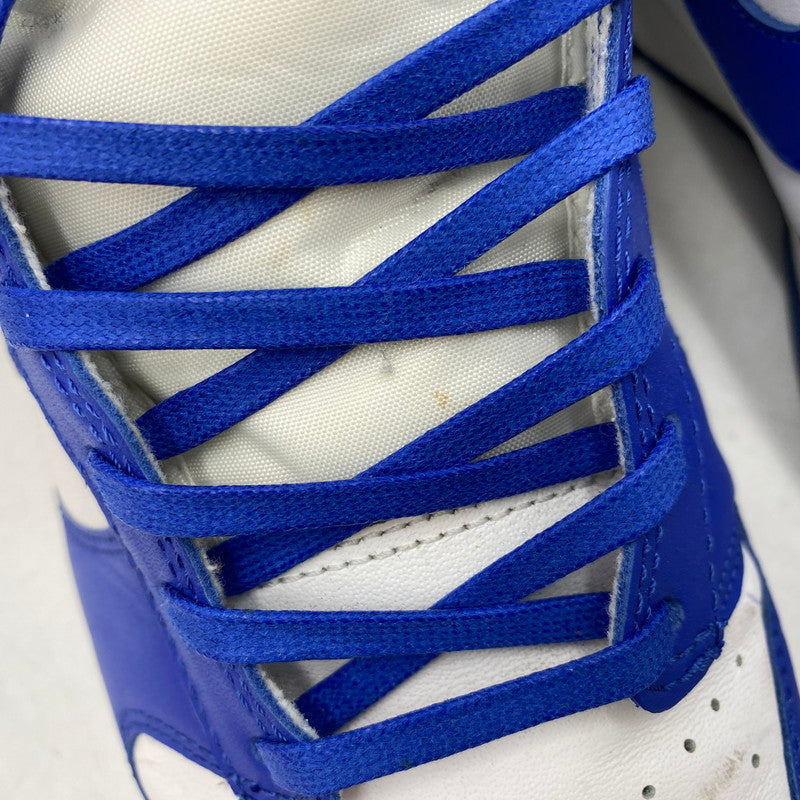 【中古品】【メンズ】 NIKE ナイキ DD1399-102 DUNK HIGH ダンク ハイ スニーカー シューズ 靴 160-260615-cs-12-izu サイズ：28.5cm カラー：WHITE/GAME ROYAL-TOTAL ORANGE 万代Net店