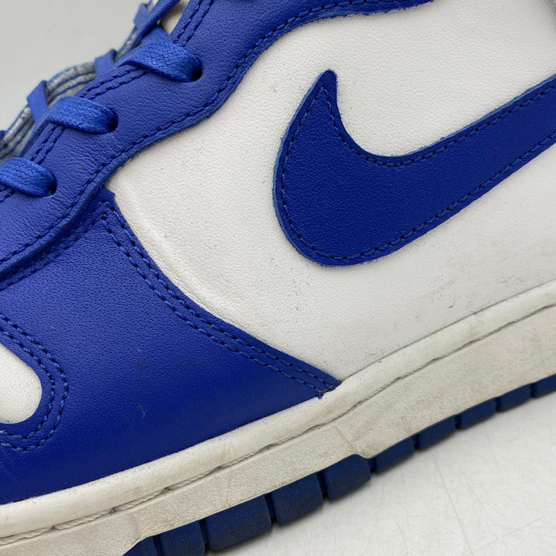 【中古品】【メンズ】 NIKE ナイキ DD1399-102 DUNK HIGH ダンク ハイ スニーカー シューズ 靴 160-260615-cs-12-izu サイズ：28.5cm カラー：WHITE/GAME ROYAL-TOTAL ORANGE 万代Net店