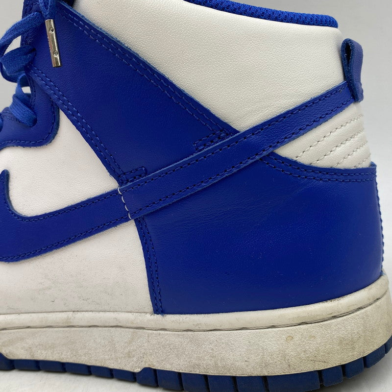 【中古品】【メンズ】 NIKE ナイキ DD1399-102 DUNK HIGH ダンク ハイ スニーカー シューズ 靴 160-260615-cs-12-izu サイズ：28.5cm カラー：WHITE/GAME ROYAL-TOTAL ORANGE 万代Net店