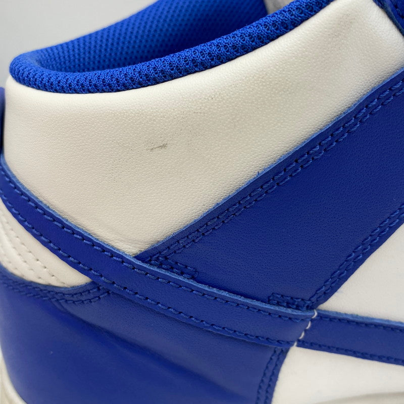 【中古品】【メンズ】 NIKE ナイキ DD1399-102 DUNK HIGH ダンク ハイ スニーカー シューズ 靴 160-260615-cs-12-izu サイズ：28.5cm カラー：WHITE/GAME ROYAL-TOTAL ORANGE 万代Net店