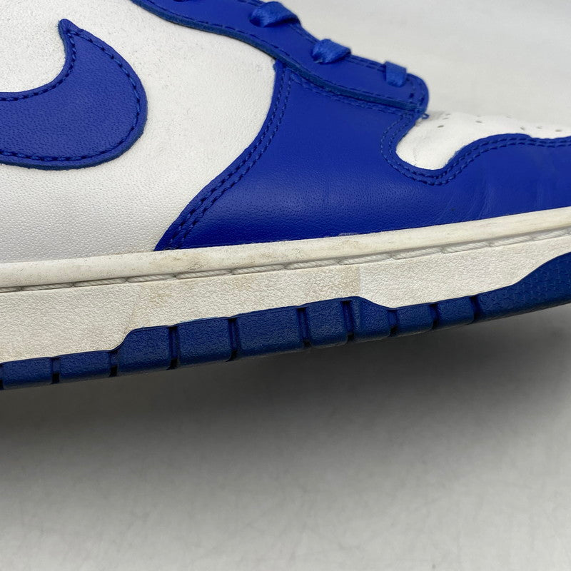 【中古品】【メンズ】 NIKE ナイキ DD1399-102 DUNK HIGH ダンク ハイ スニーカー シューズ 靴 160-260615-cs-12-izu サイズ：28.5cm カラー：WHITE/GAME ROYAL-TOTAL ORANGE 万代Net店