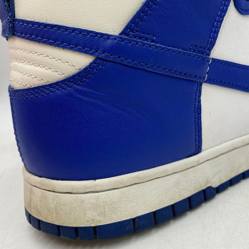 【中古品】【メンズ】 NIKE ナイキ DD1399-102 DUNK HIGH ダンク ハイ スニーカー シューズ 靴 160-260615-cs-12-izu サイズ：28.5cm カラー：WHITE/GAME ROYAL-TOTAL ORANGE 万代Net店