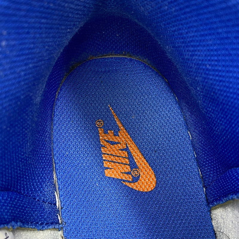 【中古品】【メンズ】 NIKE ナイキ DD1399-102 DUNK HIGH ダンク ハイ スニーカー シューズ 靴 160-260615-cs-12-izu サイズ：28.5cm カラー：WHITE/GAME ROYAL-TOTAL ORANGE 万代Net店