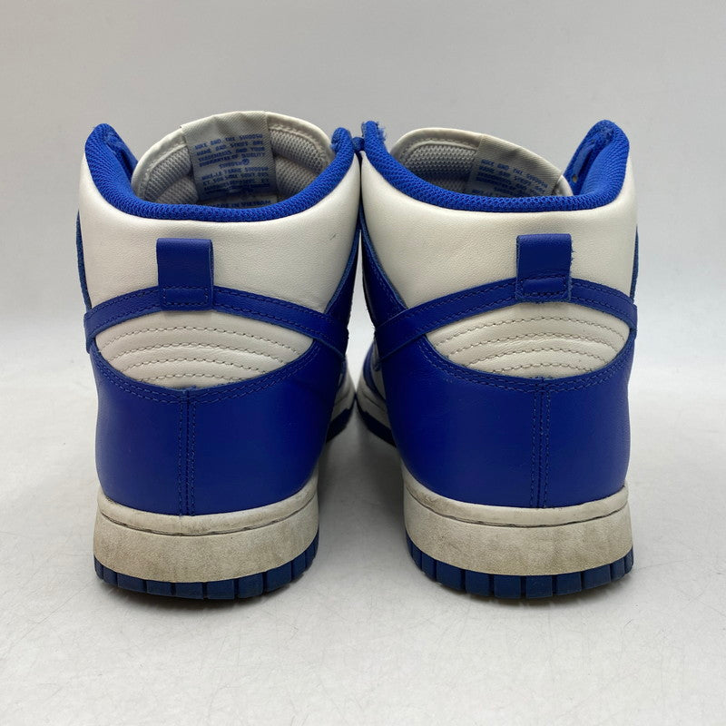 【中古品】【メンズ】 NIKE ナイキ DD1399-102 DUNK HIGH ダンク ハイ スニーカー シューズ 靴 160-260615-cs-12-izu サイズ：28.5cm カラー：WHITE/GAME ROYAL-TOTAL ORANGE 万代Net店
