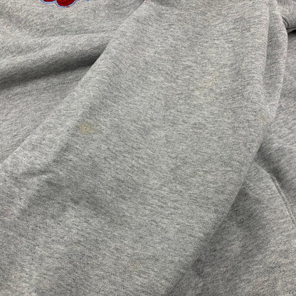 【中古品】【メンズ】 HYSTERIC GLAMOUR ヒステリックグラマー × GENZAI ゲンザイ SAGARA COLLAGE HOODIE GZ1184 サガラ カレッジ フーディ パーカー 140-260608-as-03-izu サイズ：L カラー：グレー 万代Net店