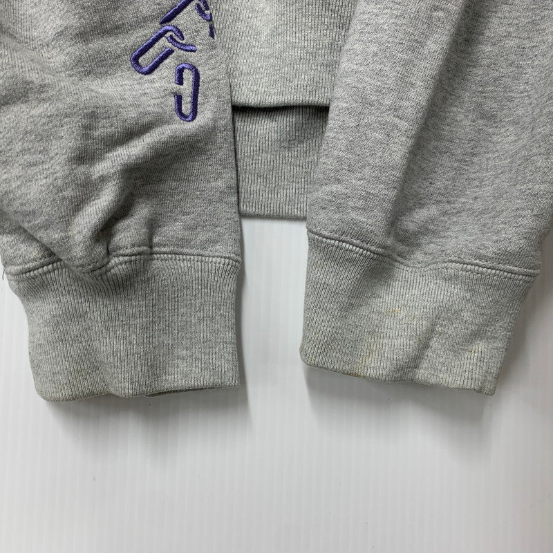 【中古品】【メンズ】 HYSTERIC GLAMOUR ヒステリックグラマー × GENZAI ゲンザイ SAGARA COLLAGE HOODIE GZ1184 サガラ カレッジ フーディ パーカー 140-260608-as-03-izu サイズ：L カラー：グレー 万代Net店