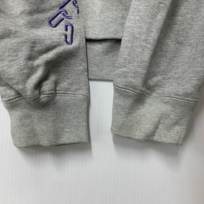 【中古品】【メンズ】 HYSTERIC GLAMOUR ヒステリックグラマー × GENZAI ゲンザイ SAGARA COLLAGE HOODIE GZ1184 サガラ カレッジ フーディ パーカー 140-260608-as-03-izu サイズ：L カラー：グレー 万代Net店