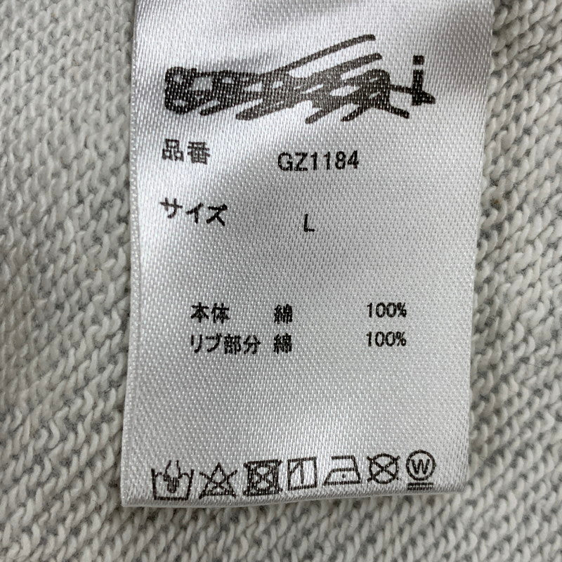 【中古品】【メンズ】 HYSTERIC GLAMOUR ヒステリックグラマー × GENZAI ゲンザイ SAGARA COLLAGE HOODIE GZ1184 サガラ カレッジ フーディ パーカー 140-260608-as-03-izu サイズ：L カラー：グレー 万代Net店