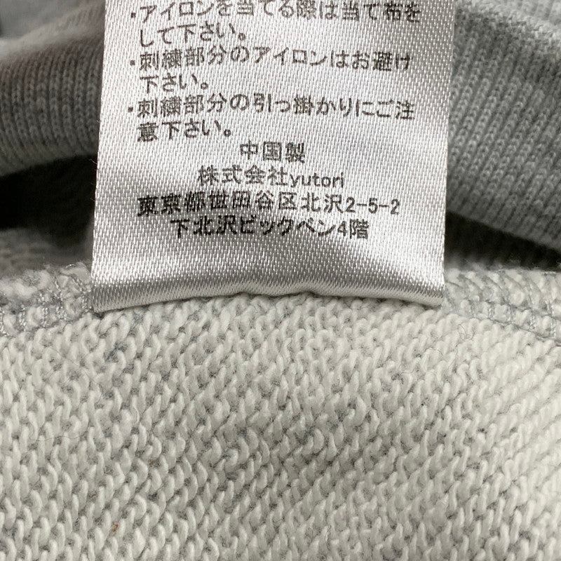 【中古品】【メンズ】 HYSTERIC GLAMOUR ヒステリックグラマー × GENZAI ゲンザイ SAGARA COLLAGE HOODIE GZ1184 サガラ カレッジ フーディ パーカー 140-260608-as-03-izu サイズ：L カラー：グレー 万代Net店