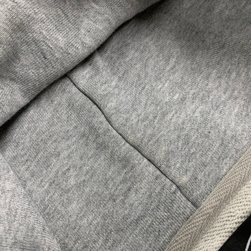 【中古品】【メンズ】 HYSTERIC GLAMOUR ヒステリックグラマー × GENZAI ゲンザイ SAGARA COLLAGE HOODIE GZ1184 サガラ カレッジ フーディ パーカー 140-260608-as-03-izu サイズ：L カラー：グレー 万代Net店