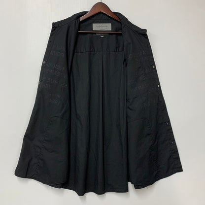 【中古品】【メンズ】 Yohji Yamamoto ヨウジヤマモト × NEIGHBORHOOD ネイバーフッド PRINT SHIRT LS HP-B95-054 242BEYYN-SHM01S プリント シャツ ロングスリーブ 長袖 140-260608-as-12-izu サイズ：XL カラー：ブラック 万代Net店