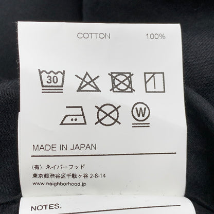 【中古品】【メンズ】 Yohji Yamamoto ヨウジヤマモト × NEIGHBORHOOD ネイバーフッド PRINT SHIRT LS HP-B95-054 242BEYYN-SHM01S プリント シャツ ロングスリーブ 長袖 140-260608-as-12-izu サイズ：XL カラー：ブラック 万代Net店