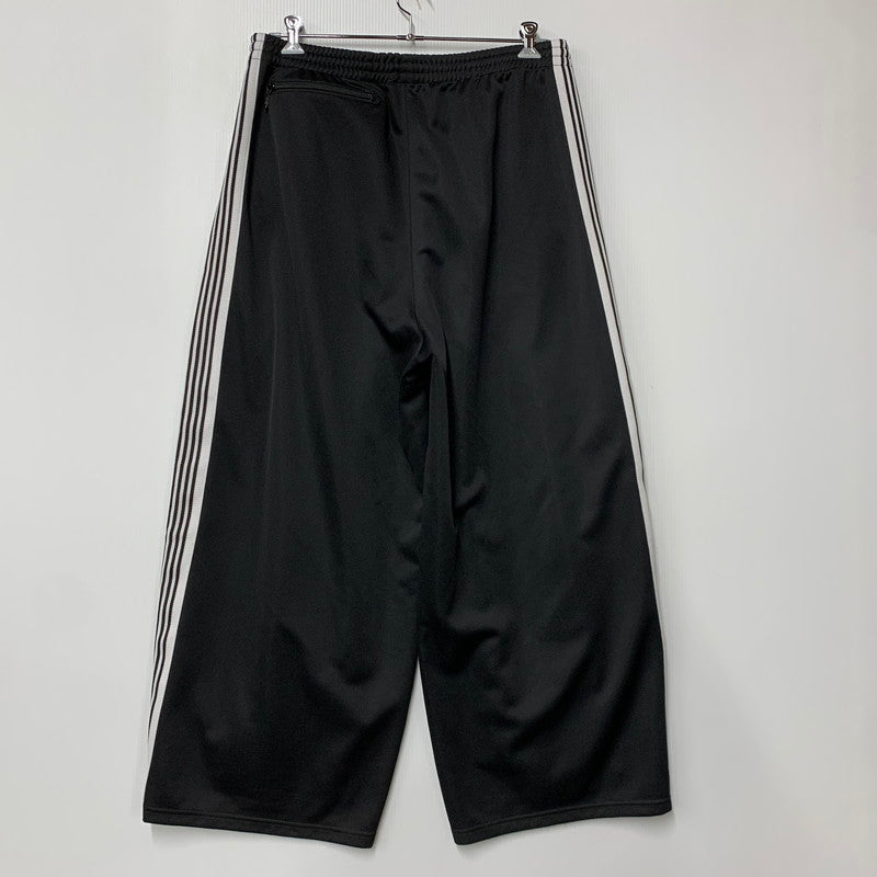 【中古品】【メンズ】 Needles ニードルス × FREAK'S STORE フリークスストア H.D. TRACK PANTS QV1626 トラックパンツ 別注 151-260608-as-06-izu サイズ：L カラー：ブラック×ホワイト 万代Net店