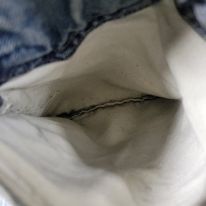 【現状渡し品】【メンズ】 Levi's リーバイス 42TALON ZIP BIG-E BOOT CUT DENIM PANTS 517-0217 刻印16 ブーツカット デニムパンツ 不均等V クロカン バックポケット裏チェーン ジーンズ 157-260617-as-05-izu カラー：ライトインディゴ 万代Net店