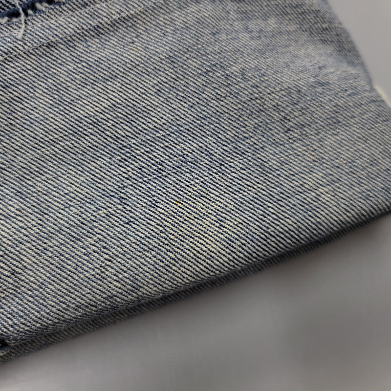 【現状渡し品】【メンズ】 Levi's リーバイス 42TALON ZIP BIG-E BOOT CUT DENIM PANTS 517-0217 刻印16 ブーツカット デニムパンツ 不均等V クロカン バックポケット裏チェーン ジーンズ 157-260617-as-05-izu カラー：ライトインディゴ 万代Net店