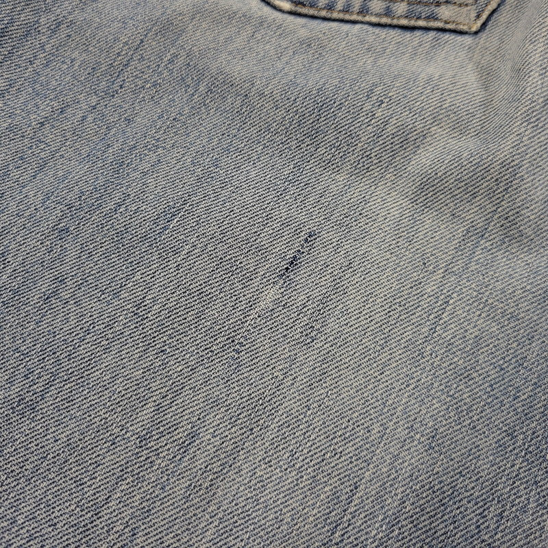 【現状渡し品】【メンズ】 Levi's リーバイス 42TALON ZIP BIG-E BOOT CUT DENIM PANTS 517-0217 刻印16 ブーツカット デニムパンツ 不均等V クロカン バックポケット裏チェーン ジーンズ 157-260617-as-05-izu カラー：ライトインディゴ 万代Net店