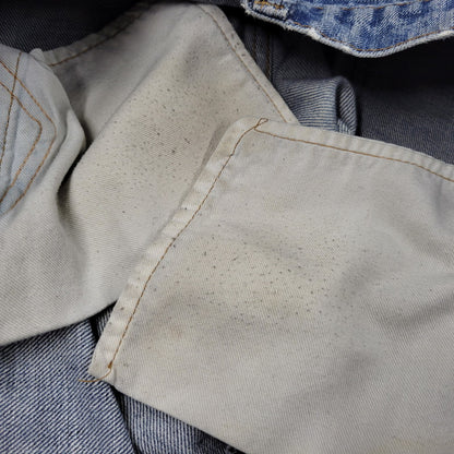 【現状渡し品】【メンズ】 Levi's リーバイス 42TALON ZIP BIG-E BOOT CUT DENIM PANTS 517-0217 刻印16 ブーツカット デニムパンツ 不均等V クロカン バックポケット裏チェーン ジーンズ 157-260617-as-05-izu カラー：ライトインディゴ 万代Net店