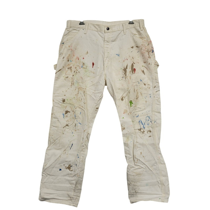 【現状渡し品】【メンズ】 DICKIES ディッキーズ REAL PAINTER PANTS リアル ペインター パンツ ボトムス 157-260620-kh-08-izu カラー：ホワイト 万代Net店