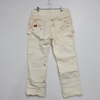 【現状渡し品】【メンズ】 DICKIES ディッキーズ REAL PAINTER PANTS リアル ペインター パンツ ボトムス 157-260620-kh-08-izu カラー：ホワイト 万代Net店