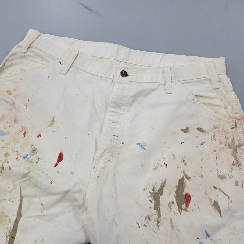 【現状渡し品】【メンズ】 DICKIES ディッキーズ REAL PAINTER PANTS リアル ペインター パンツ ボトムス 157-260620-kh-08-izu カラー：ホワイト 万代Net店