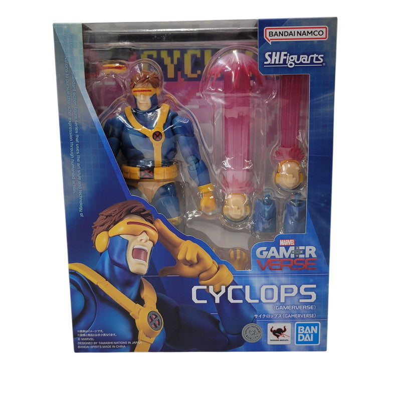 【中古美品】 MARVEL S.H.Figuarts サイクロップス(GAMERVERSE) 055-260809-mh-02-izuh 万代Net店