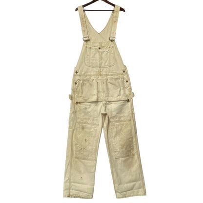 【現状渡し品】【メンズ】 BIG MAC ビッグマック JC PENNEY APRON DOUBLE KNEE OVERALL ジェーシーペニー エプロン ダブルニー オーバーオール 157-260610-kh-11-izu カラー：アイボリ― 万代Net店