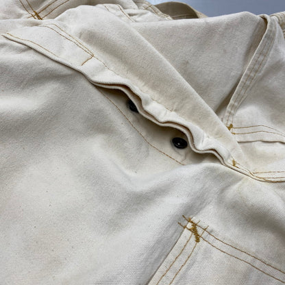 【現状渡し品】【メンズ】 BIG MAC ビッグマック JC PENNEY APRON DOUBLE KNEE OVERALL ジェーシーペニー エプロン ダブルニー オーバーオール 157-260610-kh-11-izu カラー：アイボリ― 万代Net店