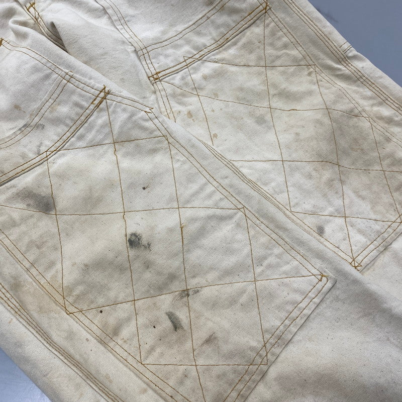 【現状渡し品】【メンズ】 BIG MAC ビッグマック JC PENNEY APRON DOUBLE KNEE OVERALL ジェーシーペニー エプロン ダブルニー オーバーオール 157-260610-kh-11-izu カラー：アイボリ― 万代Net店