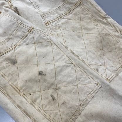 【現状渡し品】【メンズ】 BIG MAC ビッグマック JC PENNEY APRON DOUBLE KNEE OVERALL ジェーシーペニー エプロン ダブルニー オーバーオール 157-260610-kh-11-izu カラー：アイボリ― 万代Net店