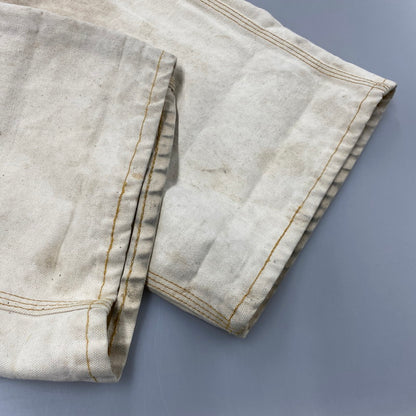 【現状渡し品】【メンズ】 BIG MAC ビッグマック JC PENNEY APRON DOUBLE KNEE OVERALL ジェーシーペニー エプロン ダブルニー オーバーオール 157-260610-kh-11-izu カラー：アイボリ― 万代Net店