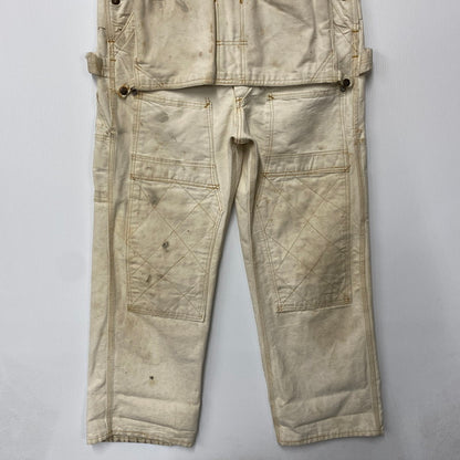 【現状渡し品】【メンズ】 BIG MAC ビッグマック JC PENNEY APRON DOUBLE KNEE OVERALL ジェーシーペニー エプロン ダブルニー オーバーオール 157-260610-kh-11-izu カラー：アイボリ― 万代Net店