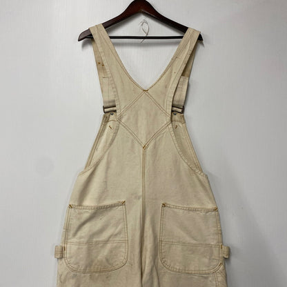 【現状渡し品】【メンズ】 BIG MAC ビッグマック JC PENNEY APRON DOUBLE KNEE OVERALL ジェーシーペニー エプロン ダブルニー オーバーオール 157-260610-kh-11-izu カラー：アイボリ― 万代Net店