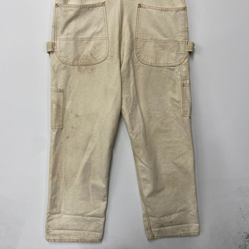 【現状渡し品】【メンズ】 BIG MAC ビッグマック JC PENNEY APRON DOUBLE KNEE OVERALL ジェーシーペニー エプロン ダブルニー オーバーオール 157-260610-kh-11-izu カラー：アイボリ― 万代Net店