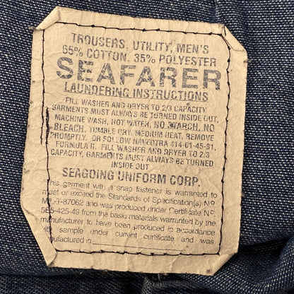 【中古品】【メンズ】 SEAFARER シーファーラー TALON ZIP DENIM SAILOR PANTS タロン ジップ デニム セーラー パンツ ボトムス 157-260611-kh-04-izu カラー：インディゴ 万代Net店