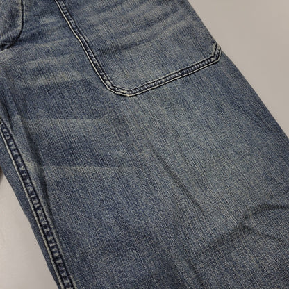 【中古品】【メンズ】 HOUSTON ヒューストン 10079 USN DENIM SAILOR PANTS デニム セーラー パンツ ボトムス 156-260620-kh-07-izu サイズ：XL カラー：インディゴ 万代Net店