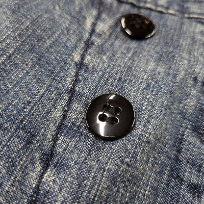 【中古品】【メンズ】 HOUSTON ヒューストン 10079 USN DENIM SAILOR PANTS デニム セーラー パンツ ボトムス 156-260620-kh-07-izu サイズ：XL カラー：インディゴ 万代Net店