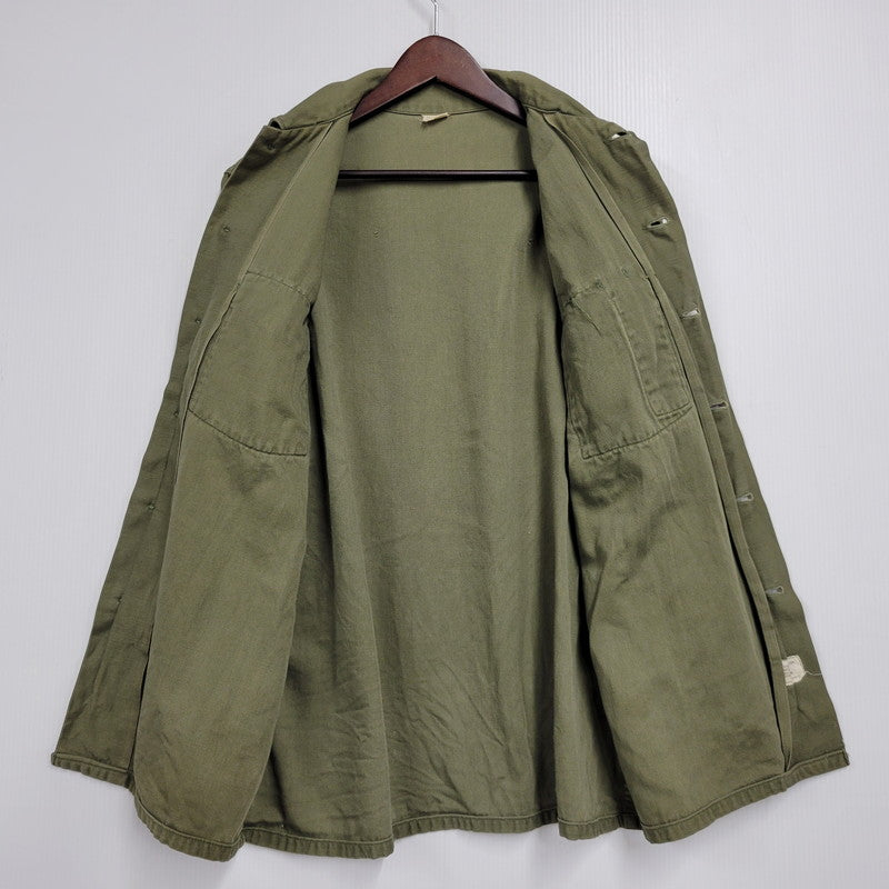 【中古品】【メンズ】 U.S.ARMY アメリカ陸軍 8405-781-8947 MILITARY SHIRT ミリタリー シャツ トップス 146-260620-kh-04-izu サイズ：15 1/2×33 カラー：カーキ 万代Net店