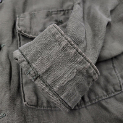 【中古品】【メンズ】 U.S.ARMY アメリカ陸軍 8405-781-8947 MILITARY SHIRT ミリタリー シャツ トップス 146-260620-kh-04-izu サイズ：15 1/2×33 カラー：カーキ 万代Net店