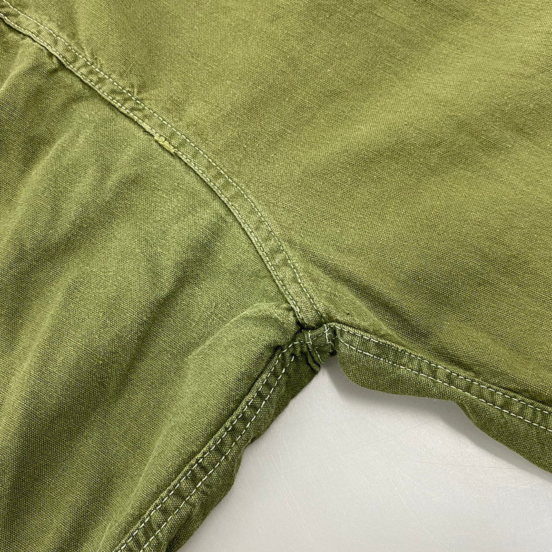 【中古品】【メンズ】 USED SWEDISH ARMY スウェディッシュアーミー スウェーデン軍 M-55 PULLOVER SHIRT プルオーバーシャツ 長袖 146-260618-as-08-izu カラー：グリーン系 万代Net店