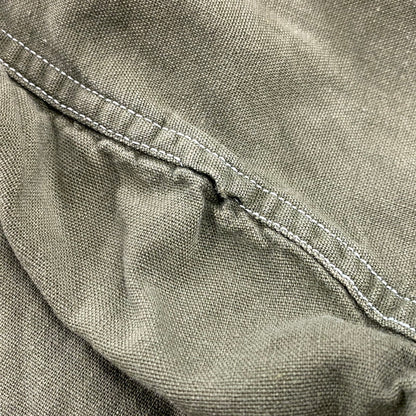 【中古品】【メンズ】 USED SWEDISH ARMY スウェディッシュアーミー スウェーデン軍 M-55 PULLOVER SHIRT プルオーバーシャツ 長袖 146-260618-as-08-izu カラー：グリーン系 万代Net店