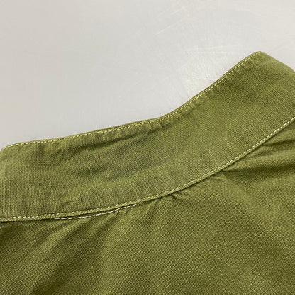 【中古品】【メンズ】 USED SWEDISH ARMY スウェディッシュアーミー スウェーデン軍 M-55 PULLOVER SHIRT プルオーバーシャツ 長袖 146-260618-as-08-izu カラー：グリーン系 万代Net店
