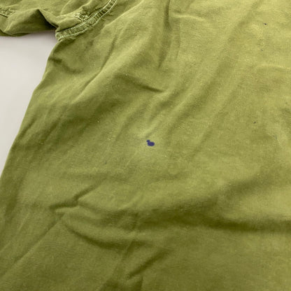 【中古品】【メンズ】 USED SWEDISH ARMY スウェディッシュアーミー スウェーデン軍 M-55 PULLOVER SHIRT プルオーバーシャツ 長袖 146-260618-as-08-izu カラー：グリーン系 万代Net店