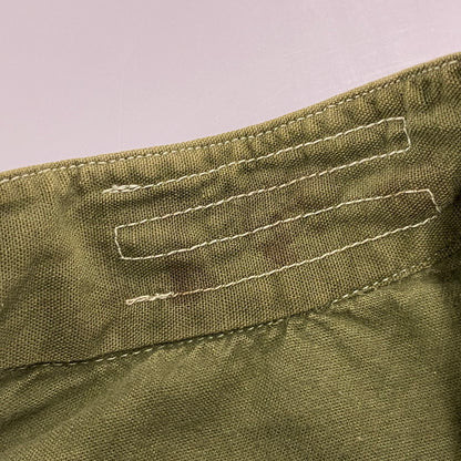 【中古品】【メンズ】 USED SWEDISH ARMY スウェディッシュアーミー スウェーデン軍 M-55 PULLOVER SHIRT プルオーバーシャツ 長袖 146-260618-as-08-izu カラー：グリーン系 万代Net店