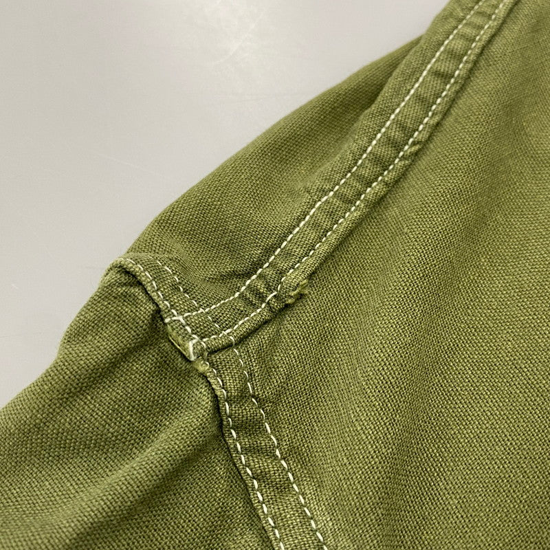 【中古品】【メンズ】 USED SWEDISH ARMY スウェディッシュアーミー スウェーデン軍 M-55 PULLOVER SHIRT プルオーバーシャツ 長袖 146-260618-as-08-izu カラー：グリーン系 万代Net店