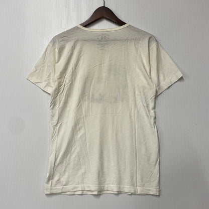 【中古品】【メンズ】 RRL ダブルアールエル TROPICAL PRINT JERSEY T-SHIRT トロピカル プリント ジャージー Tシャツ 半袖 145-260618-as-09-izu サイズ：XS カラー：ホワイト系 万代Net店