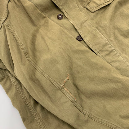 【現状渡し品】【メンズ】 FRENCH ARMY フランス軍 50S FIELD JACKET フィールド ジャケット アウター 146-260608-ya-11-izu サイズ：42 カラー：カーキ 万代Net店